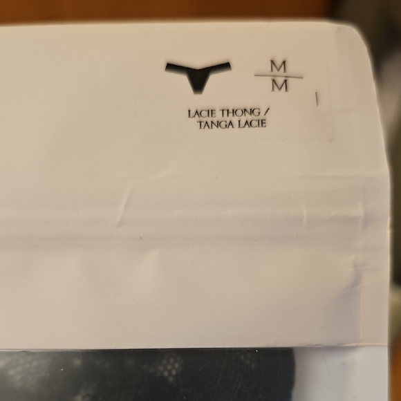 Vicria's Secret Set of 7 Lacie Thongs in Assorted Colors - Picture 10 of 10